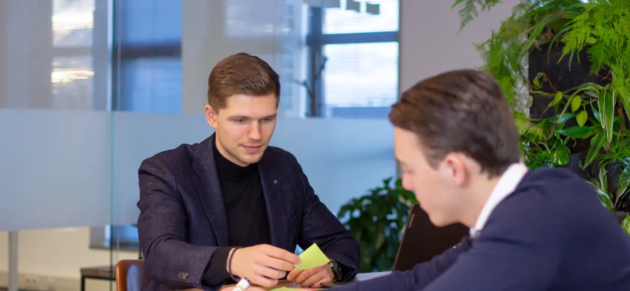 Start bij consultancykantoor